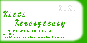 kitti keresztessy business card